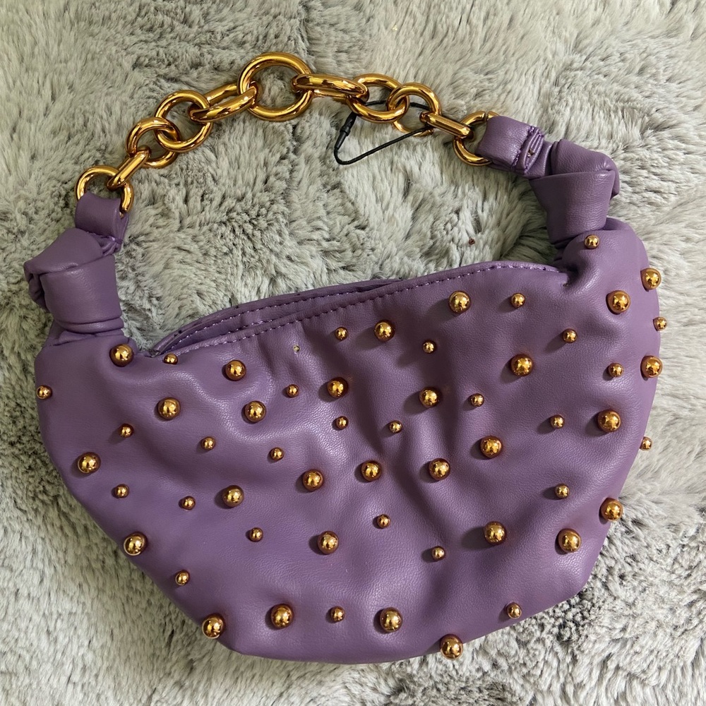 ZARA BEADED MINI HANDBAG